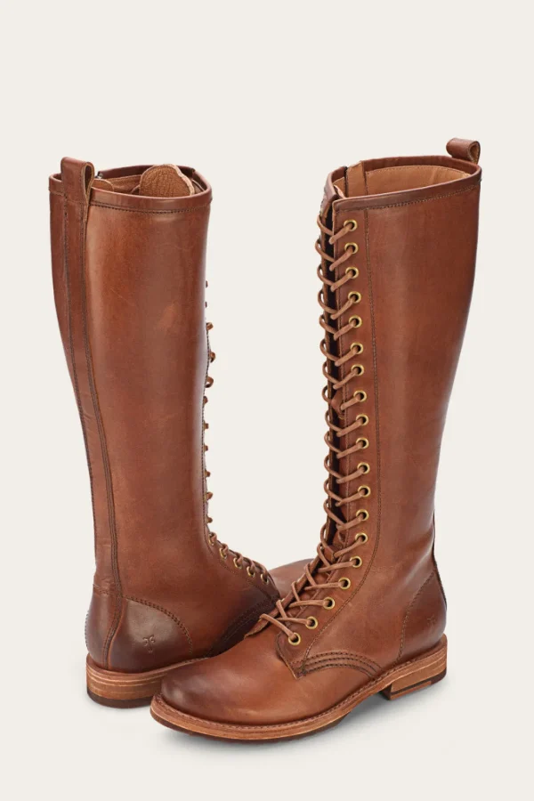 Frye Veronica Combat Tall New